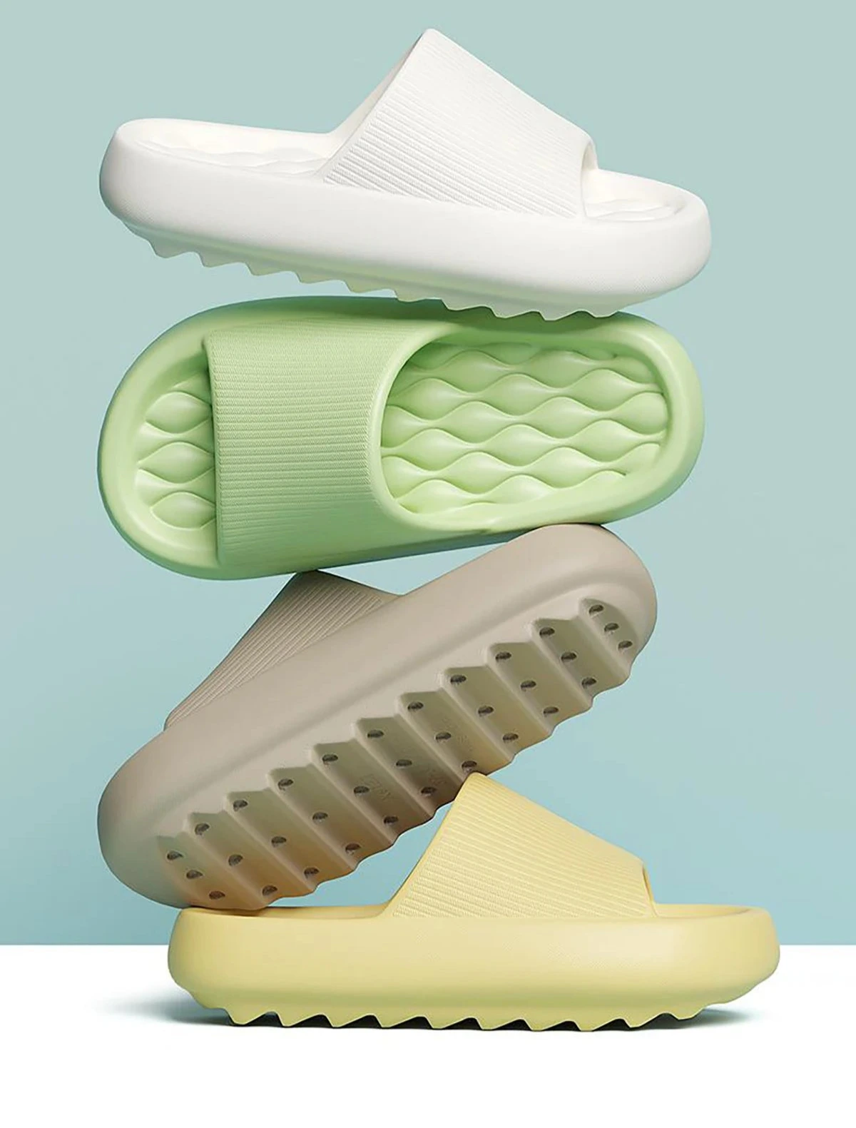 Chinelo Nuvem Plataforma EVA Antiderrapante