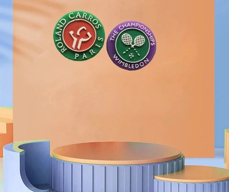 5/2 pçs raquete de tênis amortecedor modelo comemorativo anti-vibração silicone acessórios esportivos reduzir a vibração