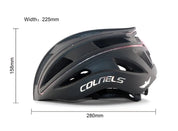 Capacete de bicicleta com luzes LED para homens e mulheres, passeio MTB, bicicleta de estrada, corrida, esportes ao ar livre, ciclismo pro, boné de segurança