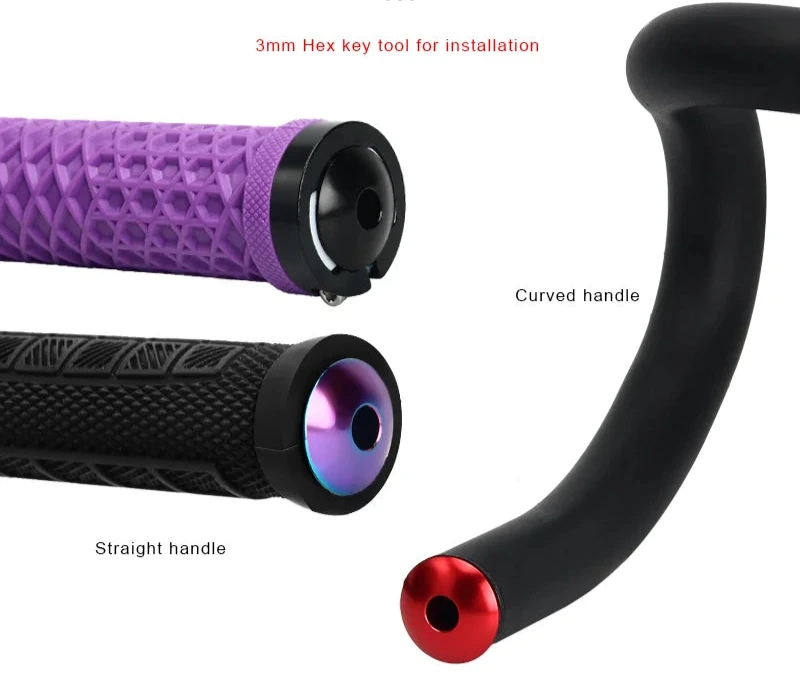 Riderace bicicleta guiador final plugues liga de alumínio para mtb mountain bike estrada ciclismo lidar com barra apertos tampa multi-cor capa