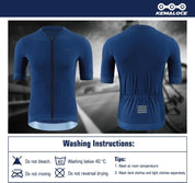 Kemaloco camisa de ciclismo masculina manga curta 2024 verão sólido azul & preto & branco & cinza reflexivo respirável legal bicicleta camisa
