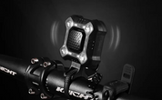 Bicicleta eletrônica Bell com carga USB, alarme trompete, luz de advertência, ciclismo Safety Riding, E-bike, Scooter