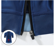 Kemaloco camisa de ciclismo masculina manga curta 2024 verão sólido azul & preto & branco & cinza reflexivo respirável legal bicicleta camisa