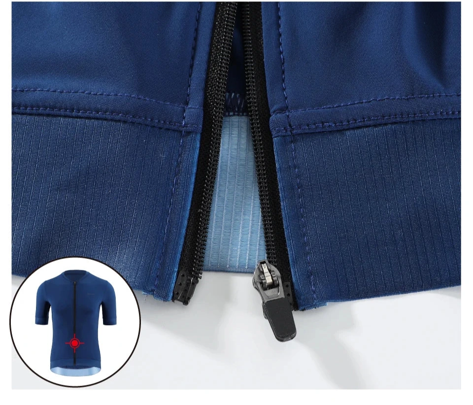 Kemaloco camisa de ciclismo masculina manga curta 2024 verão sólido azul & preto & branco & cinza reflexivo respirável legal bicicleta camisa