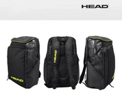 Mochila de tênis HEAD EXTREME NITE Berrettini 1-2 Pack Bolsa esportiva masculina e feminina com compartimento independente para sapatos