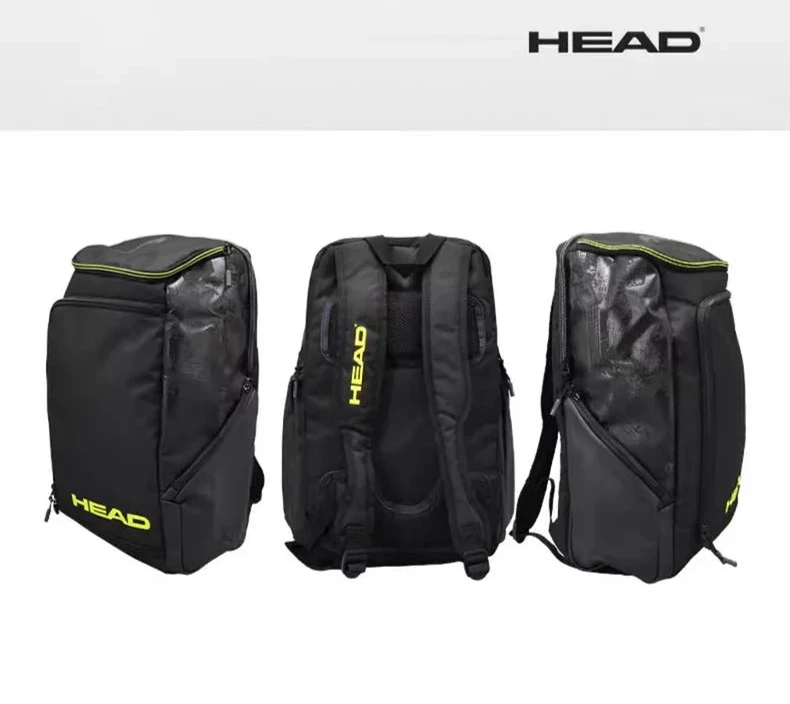 Mochila de tênis HEAD EXTREME NITE Berrettini 1-2 Pack Bolsa esportiva masculina e feminina com compartimento independente para sapatos