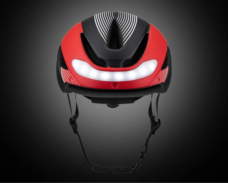 Horntour capacete de bicicleta passeio luzes led corrida capacete de bicicleta de estrada homens e mulheres esportes ao ar livre pro ciclismo boné de segurança ﻿