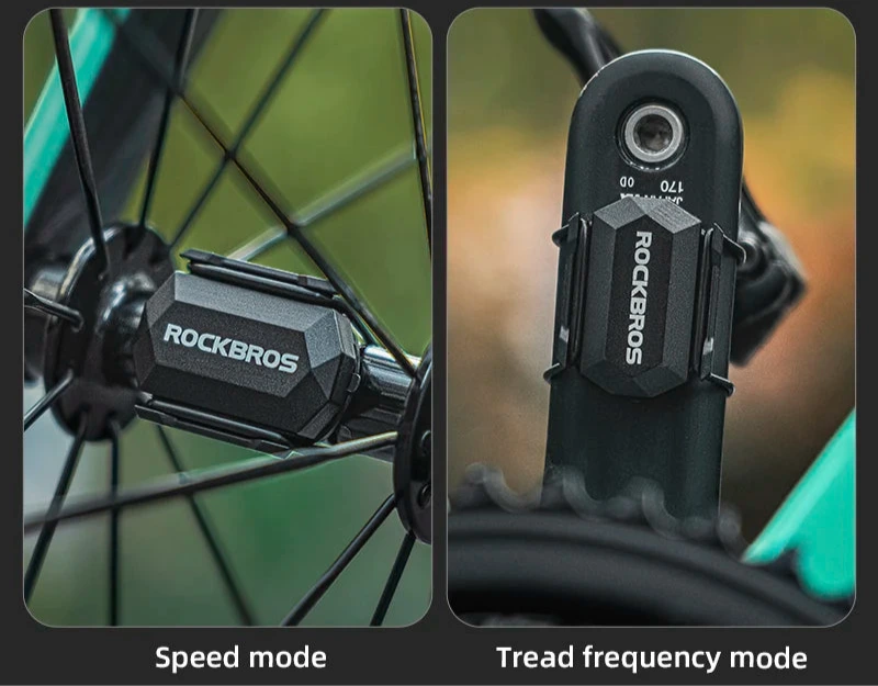Rockbros computador de bicicleta ant + cadência velocidade sensorn à prova dwaterproof água mtb gps ciclismo para garmin bryton xoss acessórios da bicicleta
