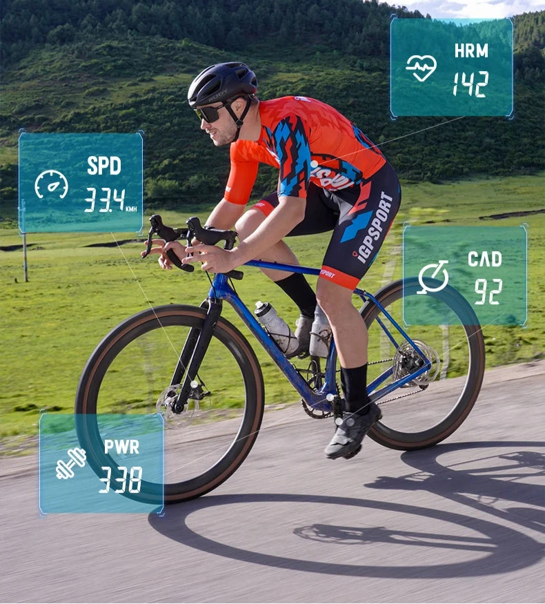 Computador de bicicleta gps igpsport bsc100s ciclo velocímetro sem fio cronômetro digital ciclismo odômetro computador ciclismo