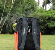 Cabeça original radical tênis mochila 2-pack raquetes saco masculino tenis feminino padel esportes mochila