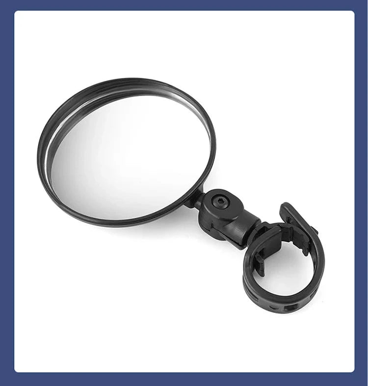 Espelho Retrovisor de Bicicleta Universal, Ajustável Girar, Ângulo Largo, Guiador de Ciclismo, Espelhos Retrovisores para MTB, Acessórios de Road Bike