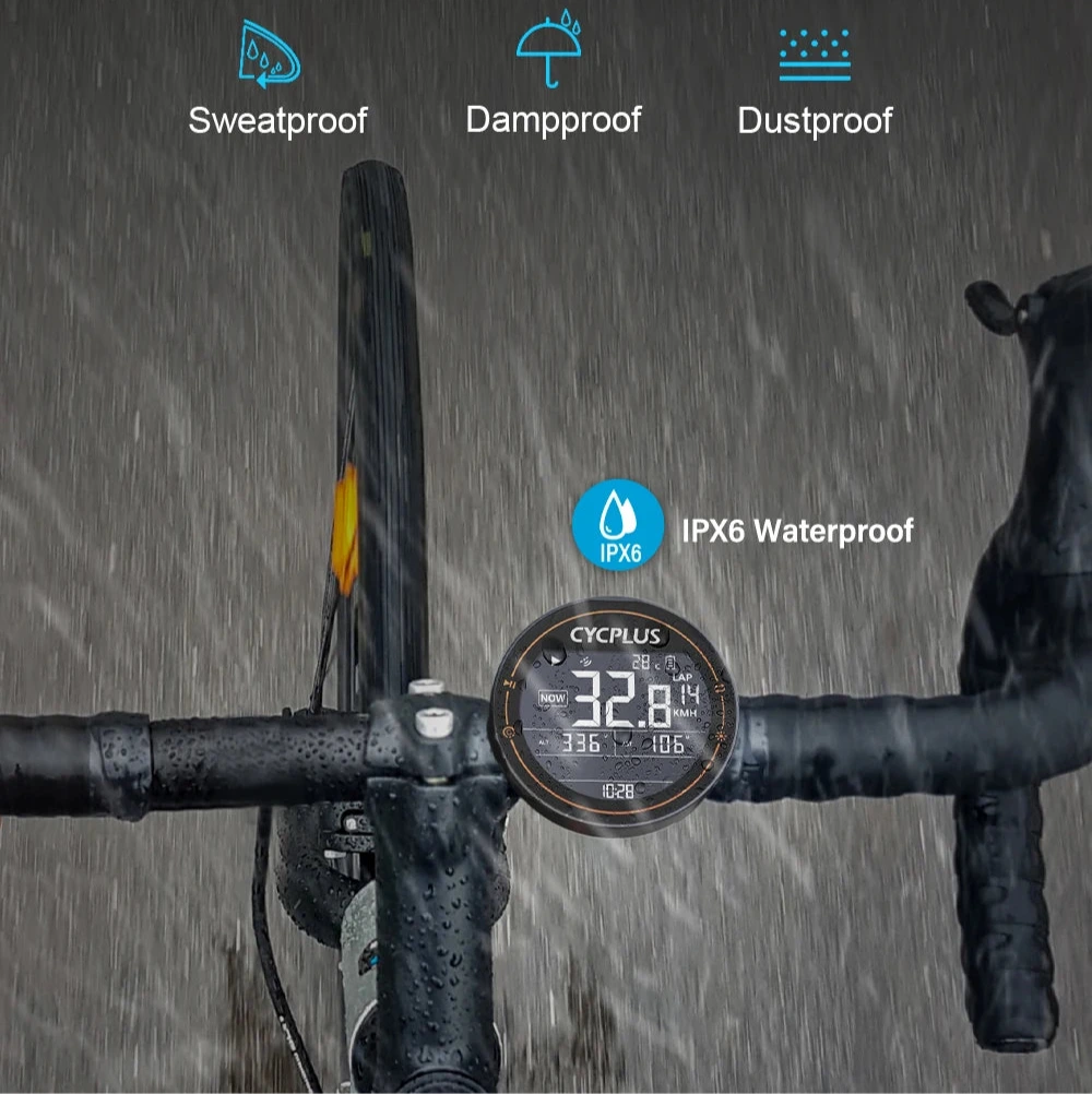 Cycplus m2 sem fio gps bicicleta computador ant + bluetooth ciclismo bicicleta de estrada mtb medidor velocidade à prova dwaterproof água cadência acessórios energia